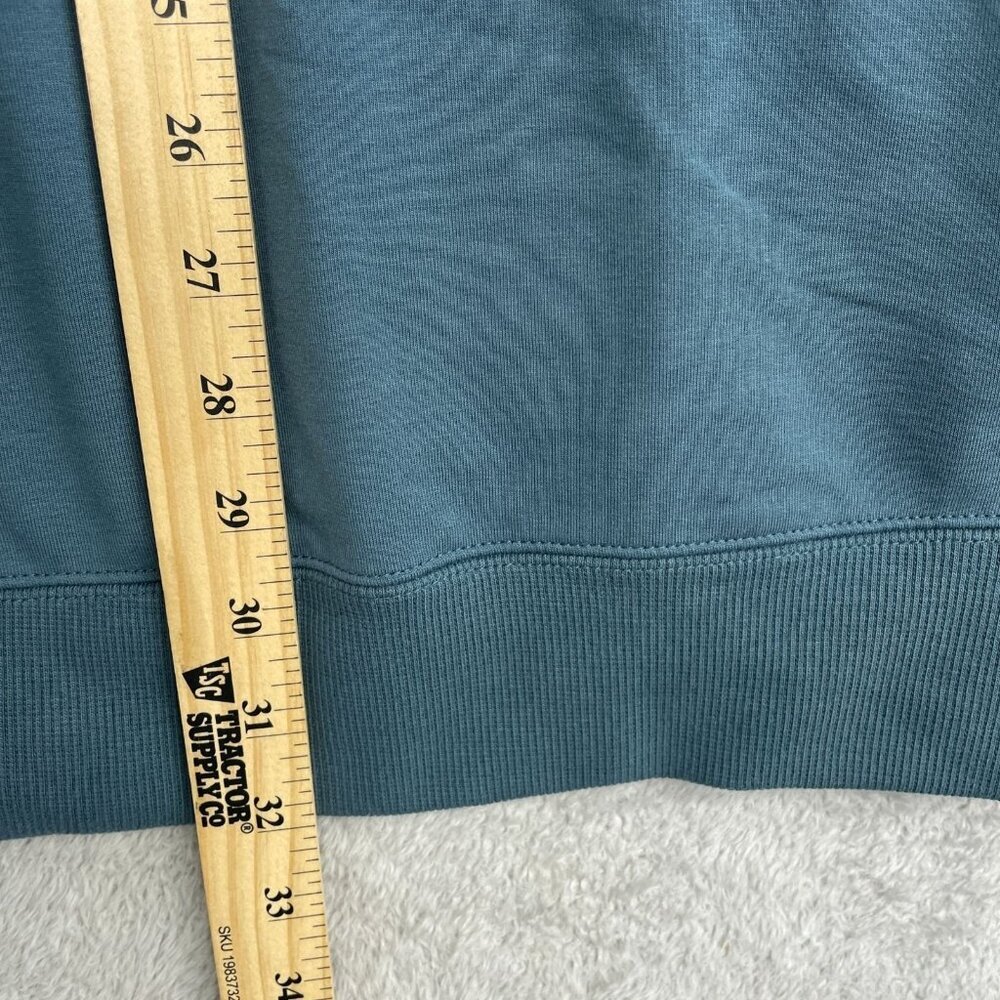 NEW Puma Men's XXL Zip-Up Hoodie Blue Cotton Blend - Picture 3 of 9